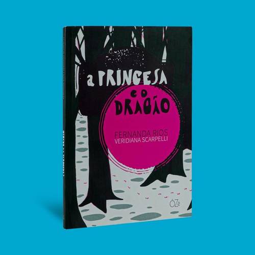 A princesa e o Dragão Capa 3D