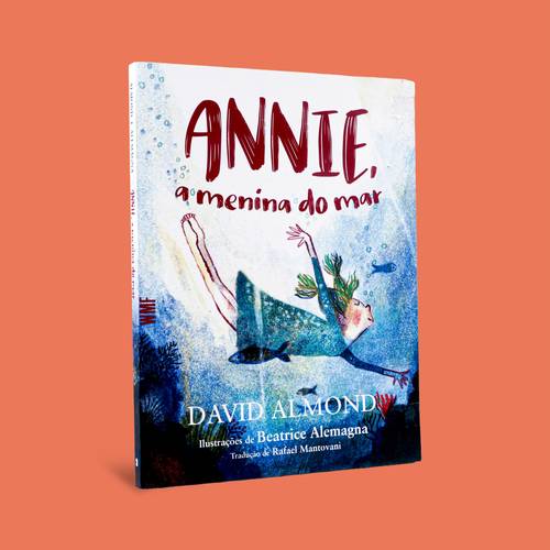 Annie, a menina do mar - Capa 3D