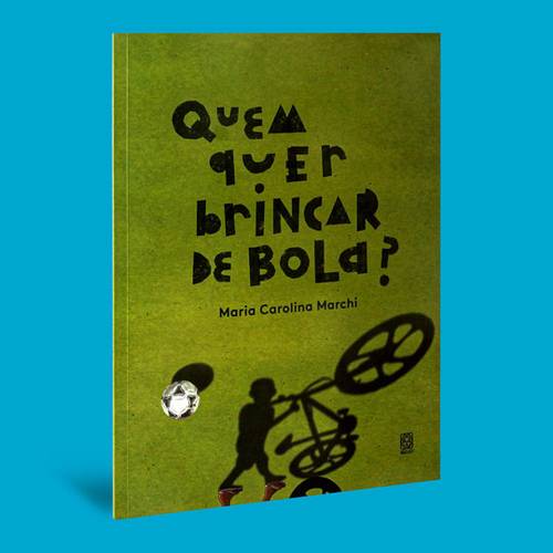 Quem quer brincar de bola - Capa 3D