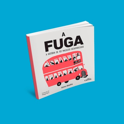 Imagem 1 da capa do livro A fuga - A história de 103 macacos desaparecidos