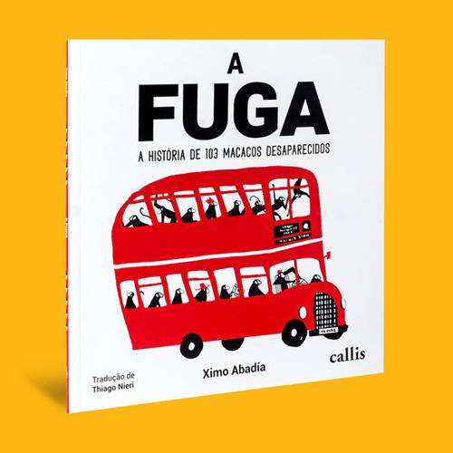 A fuga - Capa 3D