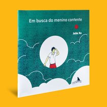 Capa do livro Em busca do menino contente}