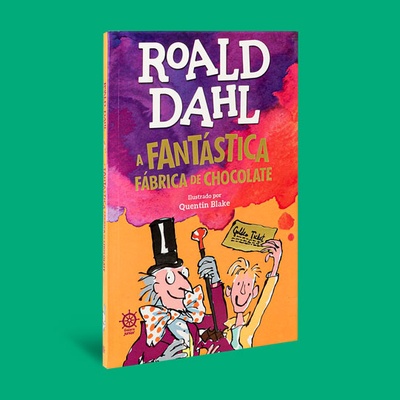 Imagem 1 da capa do livro A fantástica fábrica de chocolate