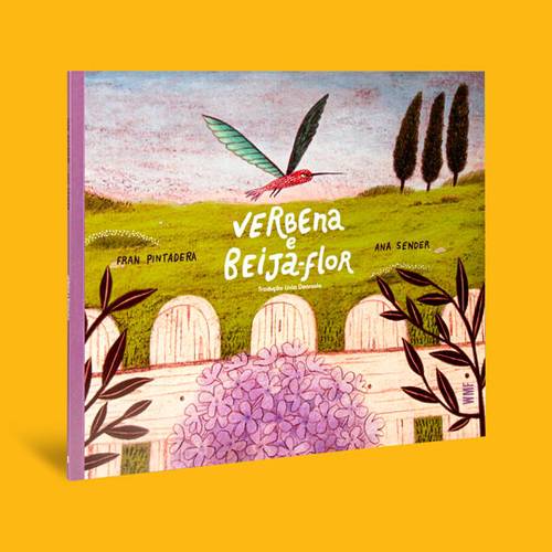 Verbena e Beija-flor Capa 3D