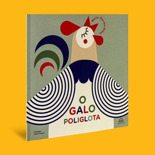 O galo poliglota - Capa 3D