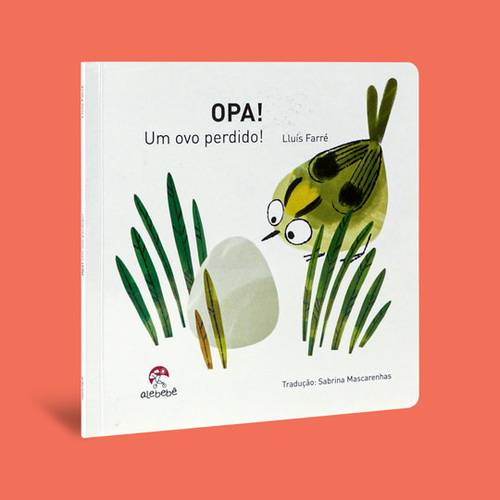 Opa! Um ovo perdido! Capa 3D
