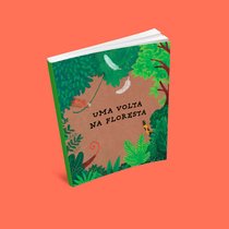 Capa do livro Uma volta na floresta}