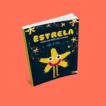 Capa do livro A estrela com os pés no chão}
