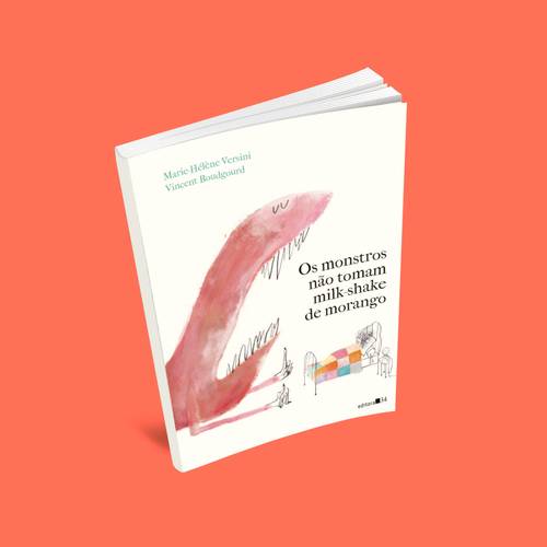 Os monstros não tomam milkshake de morango - Capa Provisória