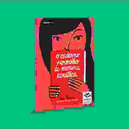 Capa O caderno vermelho da menina karateca