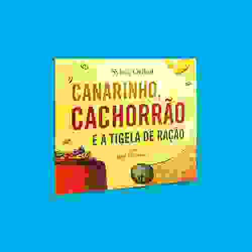 Miolo Canarinho, cachorrão e a tigela de ração