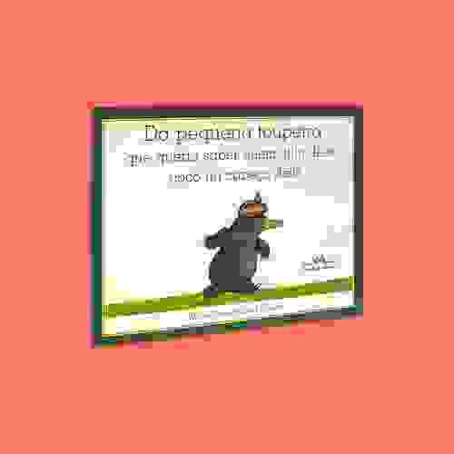 Capa Da pequena toupeira que queria saber quem tinha feito cocô na cabeça dela