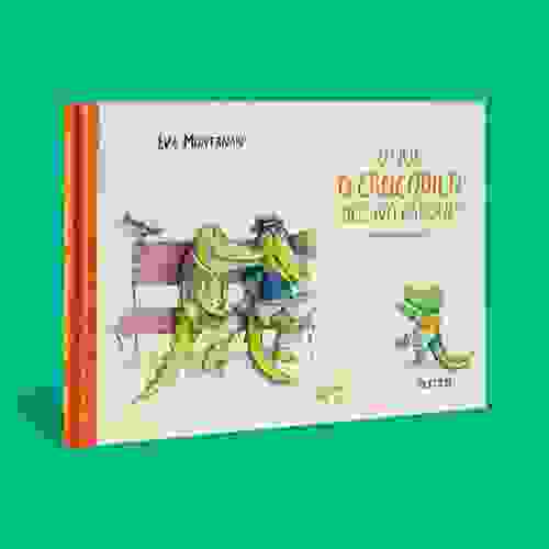 O que o crocodilo diz no parque Capa 3D
