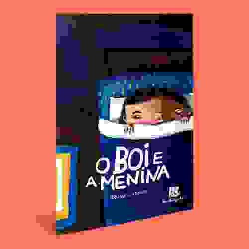O boi e a menina Capa 3D