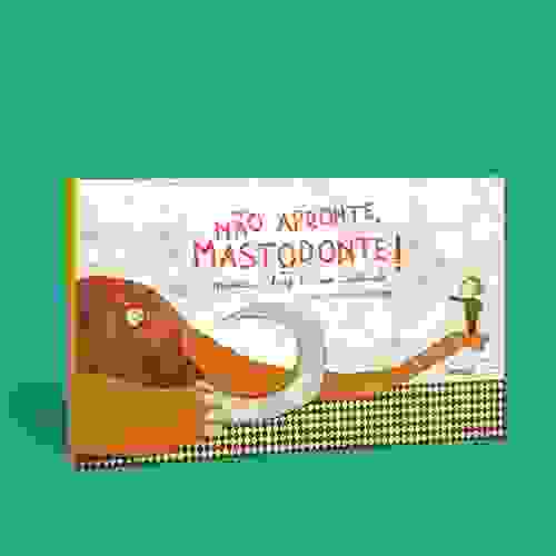 Não apronte, mastodonte! Capa 3D