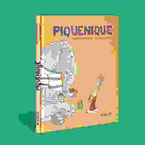 Bia e o elefante: Piquenique - Capa 3D