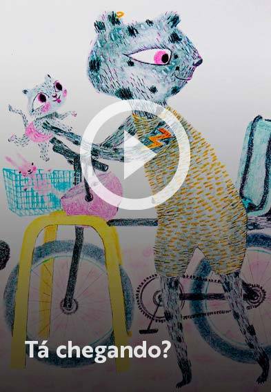 Assista o web story do livro Tá chegando?