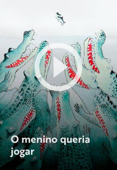 Assista o web story do livro O menino queria jogar