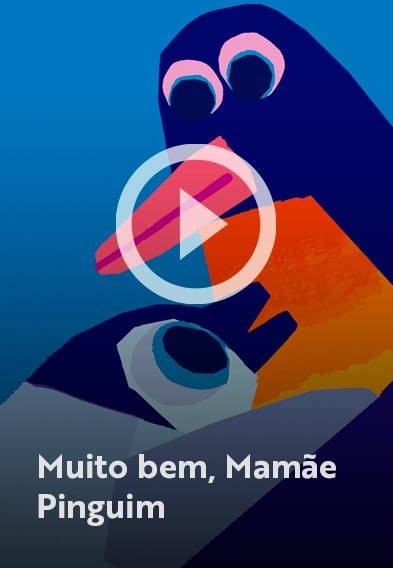 Assista o web story do livro Muito bem, mamãe pinguim