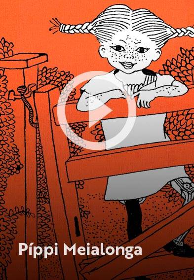 Assista o web story do livro Píppi Meialonga