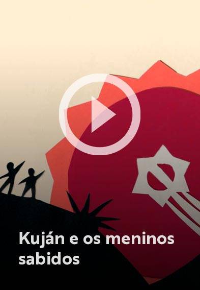 Assista o web story do livro Kuján e os meninos sabidos