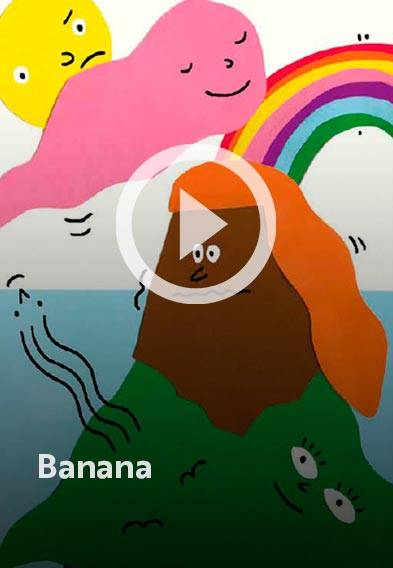Assista o web story do livro Banana!