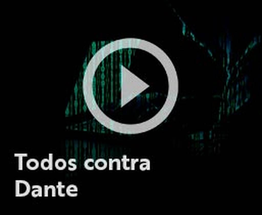 Assista o web story do livro Todos contra Dante