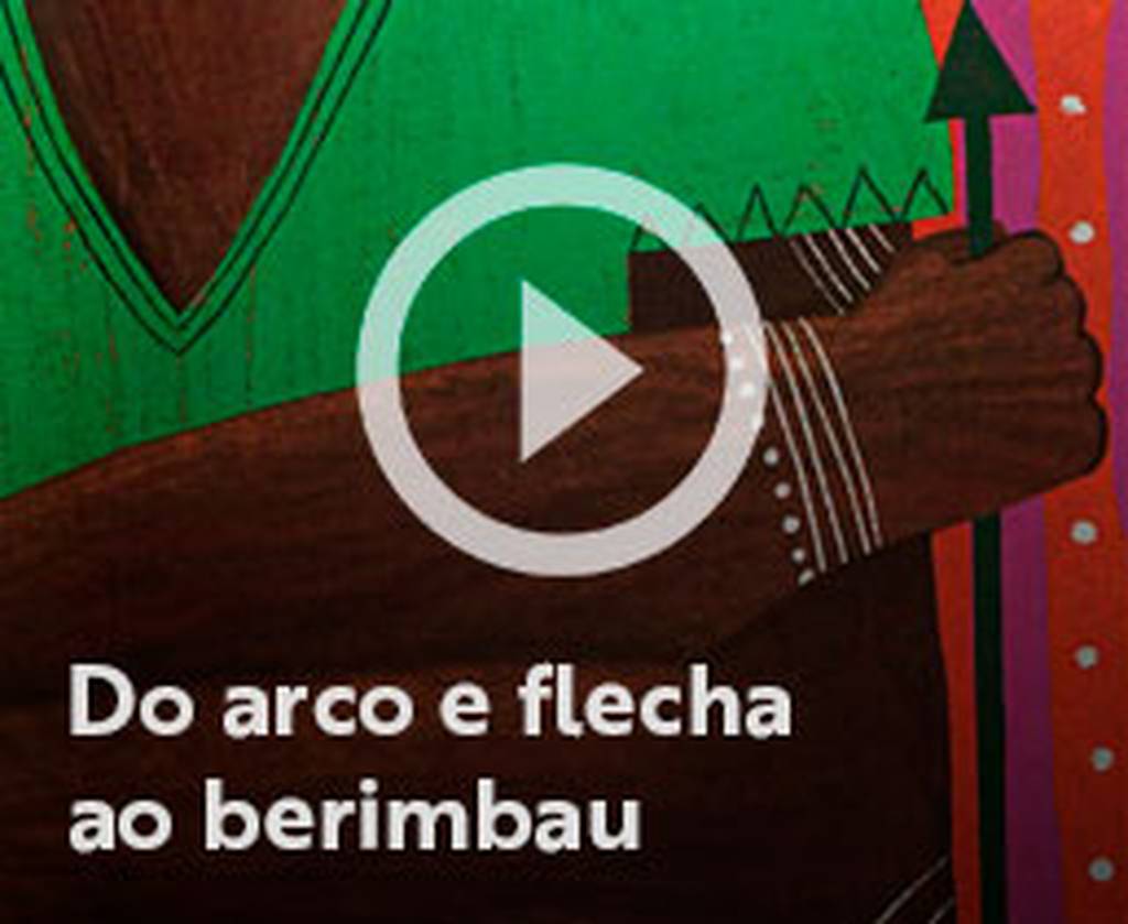 Assista o web story do livro Do arco e flecha ao berimbau