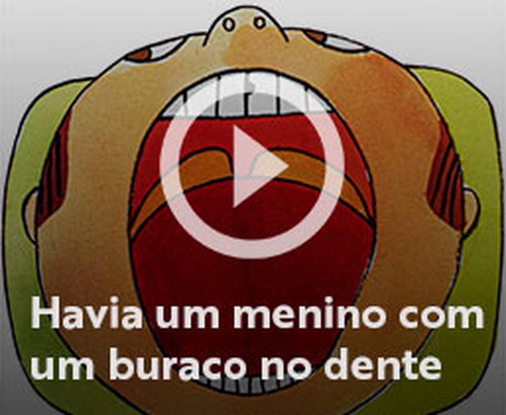 Assista o web story do livro Havia um menino com um buraco no dente