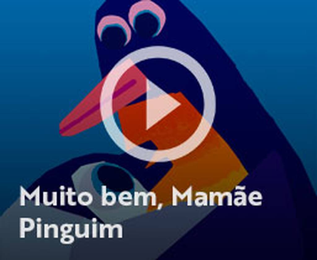 Assista o web story do livro Muito bem, mamãe pinguim