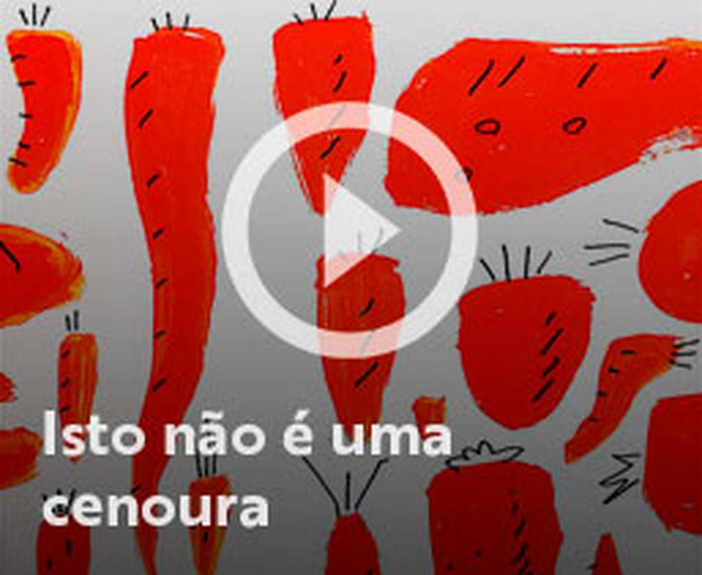 Assista o web story do livro Isto não é uma cenoura
