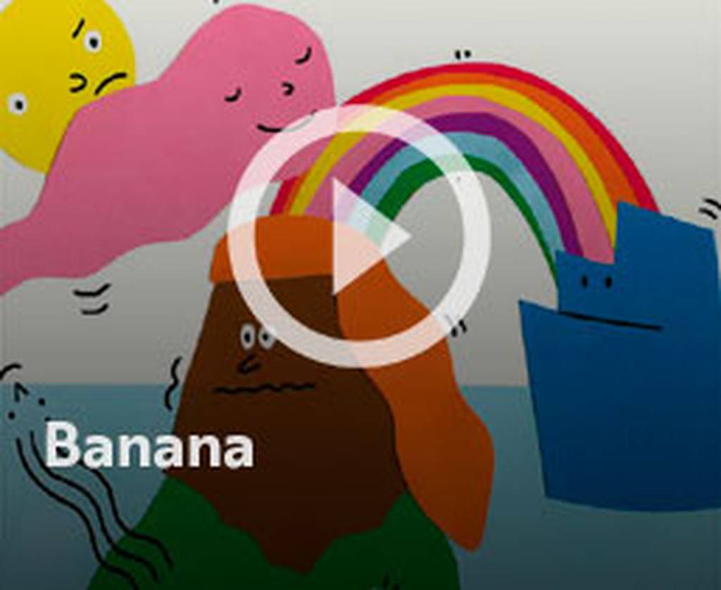 Assista o web story do livro Banana!